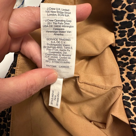 J CREW No 2 Pencil Skirt Leopard 12 | Brown Black Animal Mob Wife Old Money Y2K - Picture 11 of 13